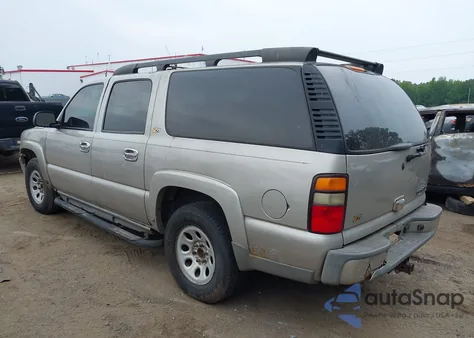 2004 Chevrolet Suburban 1500 Z71 из США, поврежденный, VIN 3GNFK16Z34G252351